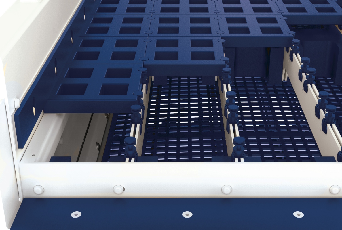 Pin & Anchor deck frame system