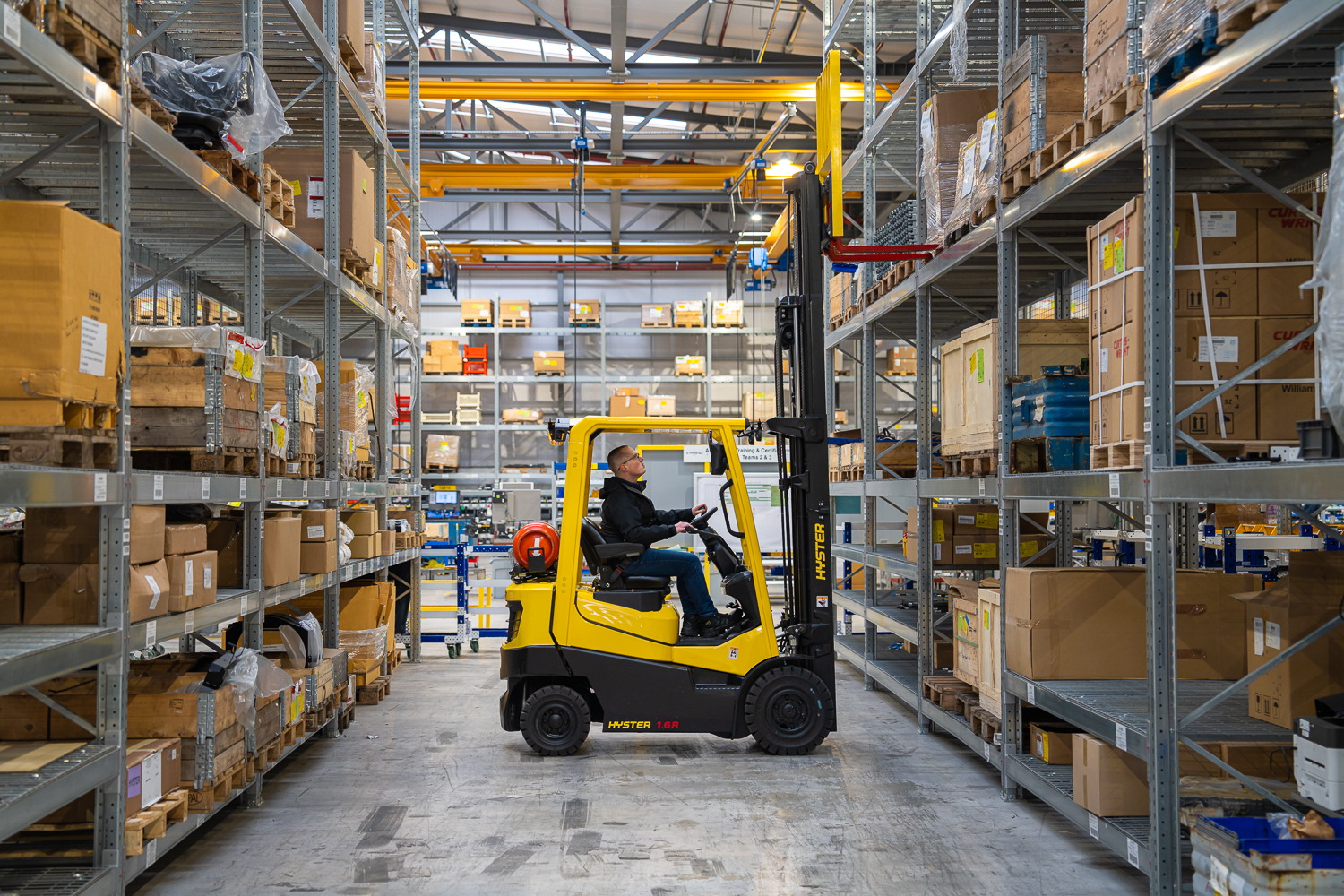 Distinctly Hyster, Built for You Forklifts from 1.6-Tonnes 