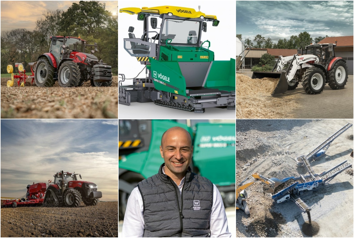 Product launches of May (Vögele pavers, Kleemann screeners, Case IH and Steyr tractors, and more)