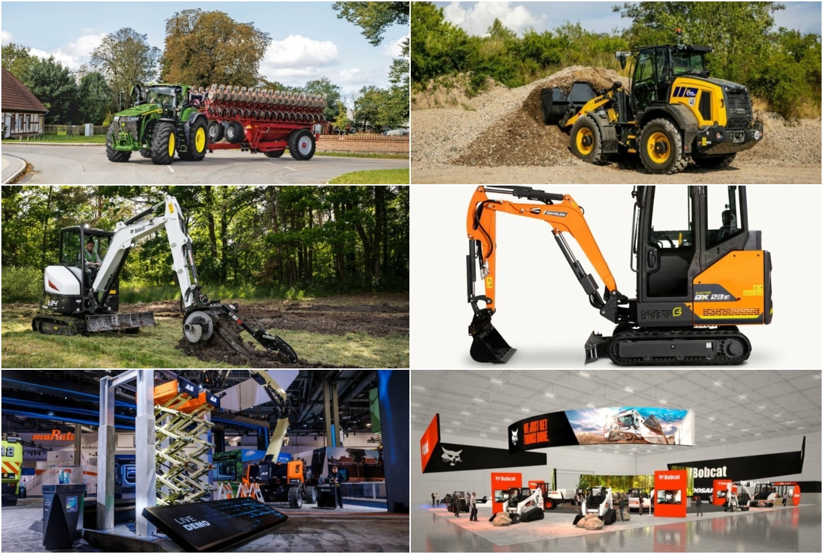 Product launches of February: part 1 (DEVELON excavators, Bobcat attachments, John Deere tractors, and more)