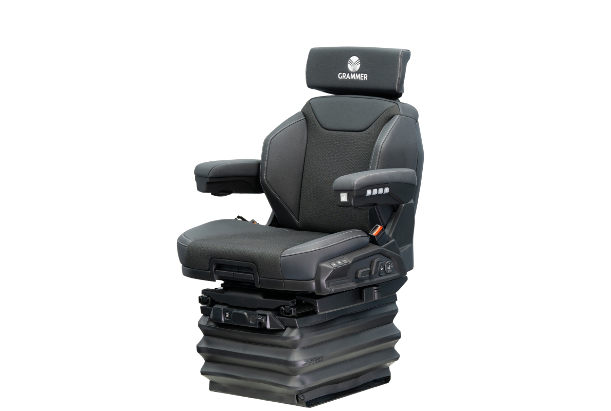 World premiere at Agritechnica: New Grammer Maximo XT2: Newly developed driver seat series with massage function for retrofitting
