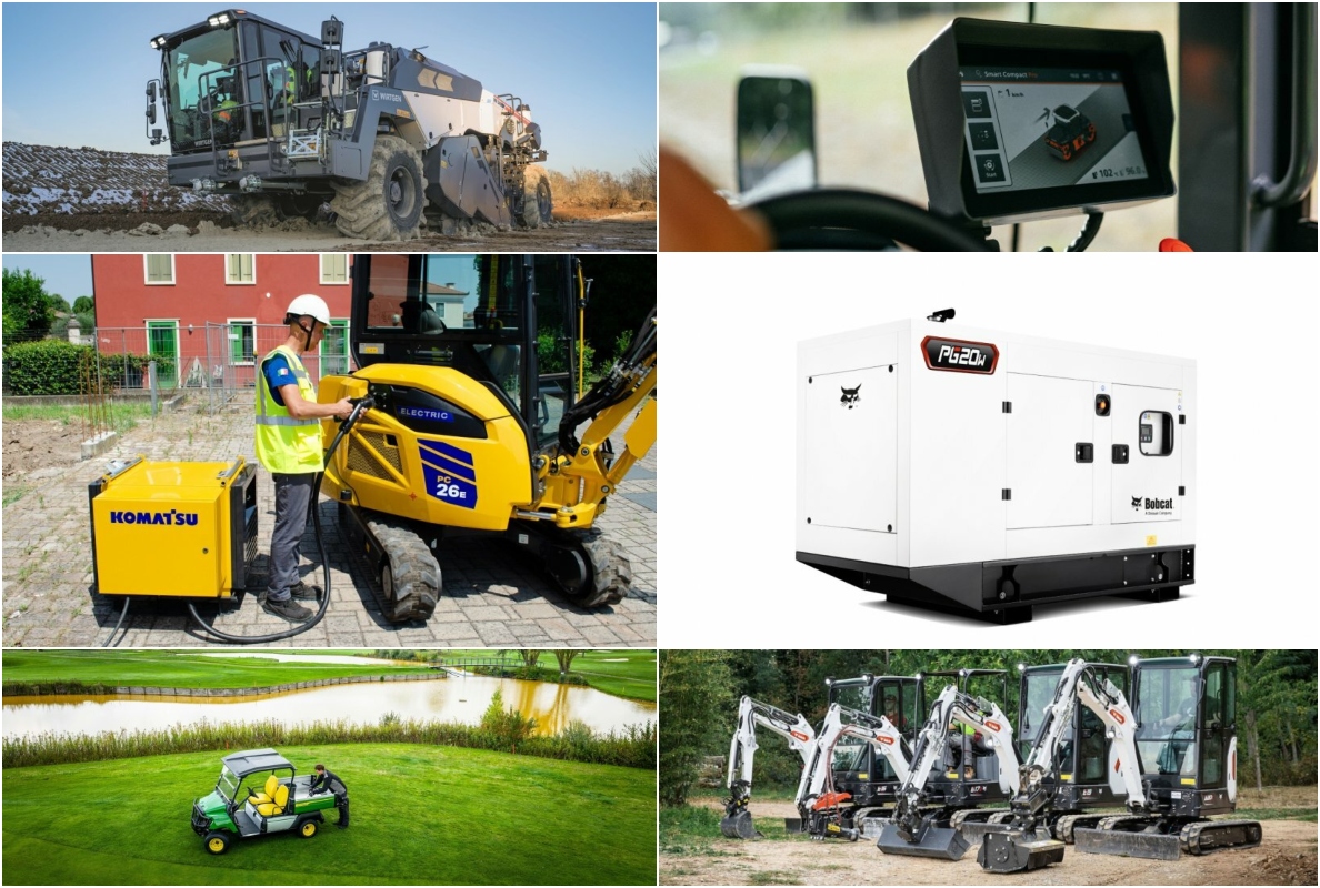 Product launches of January (Hamm digital solutions, Bobcat generators, Wirtgen news, and more)
