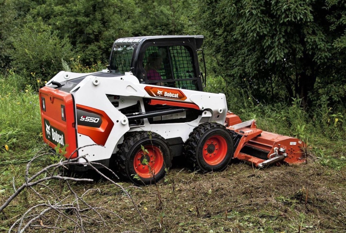 Bobcat S550 Flail cutter