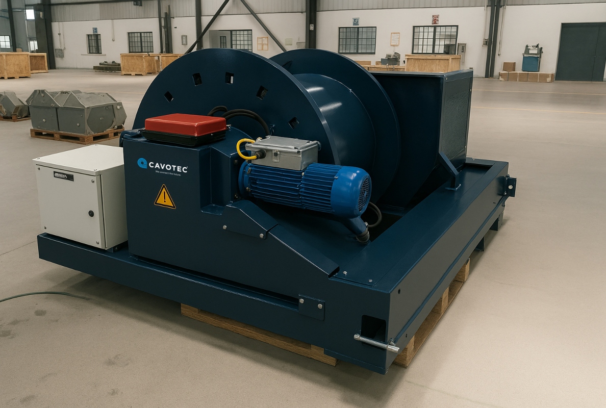 Cavotec's Intelligent Motorised Reel