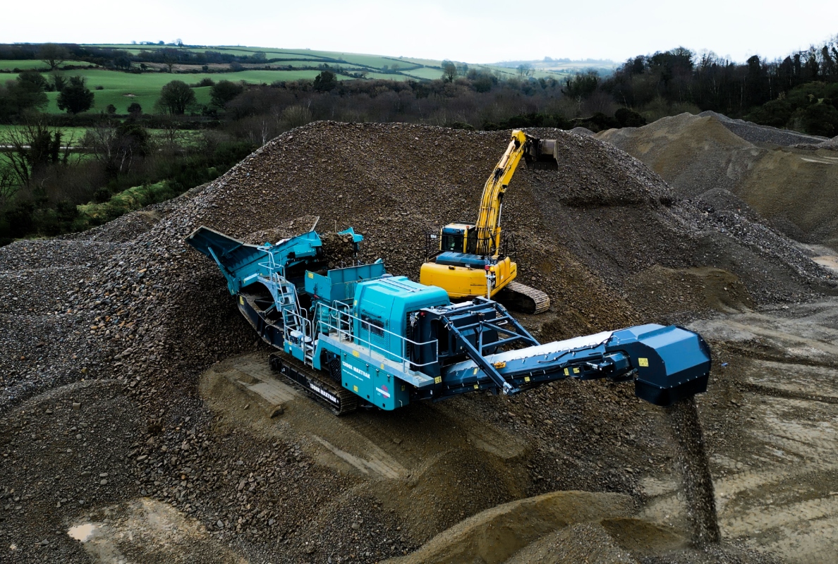 The 1300X Maxtrak represents the next step in the brand’s cone crushing line