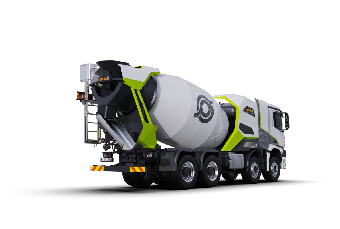 CIFA Launches the New Energya E10 Electric Concrete Mixer at Bauma 2025