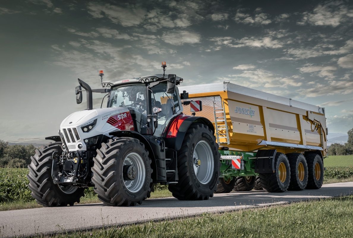 Engineering excellence and peak performance of new Cervus CVT take STEYR® power further than ever before