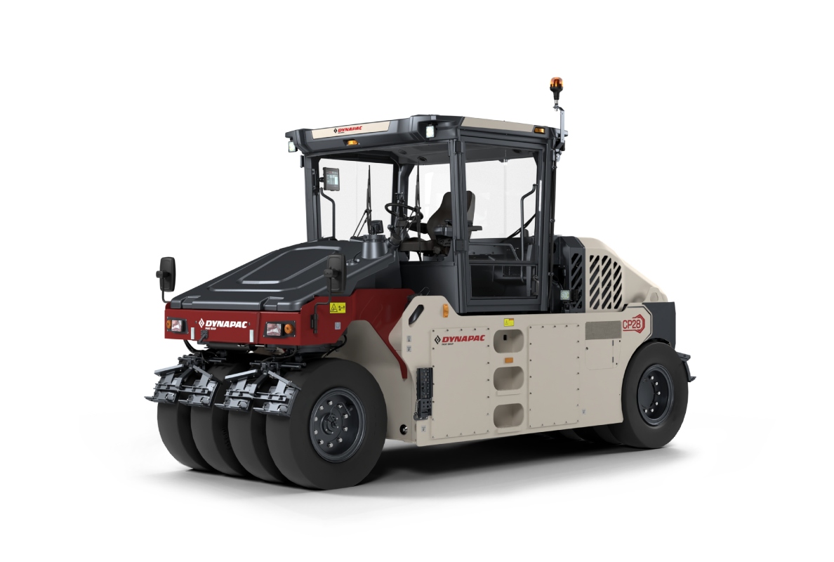 Dynapac Launches CP28: The Worlds Heaviest Pneumatic Tire Roller