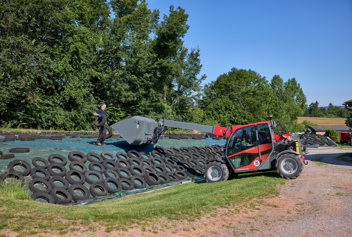T6025 - New telehandler by Weidemann in  the 6 m class