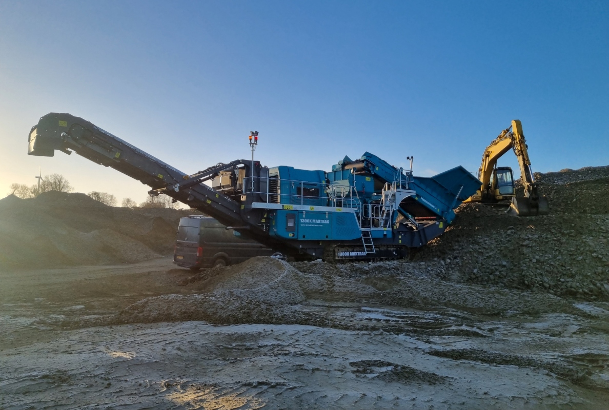 The 1300X Maxtrak represents the next step in the brand’s cone crushing line
