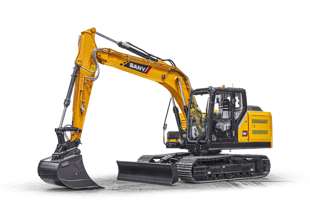 SANY SY135C update – with redesigned cab and further improvements