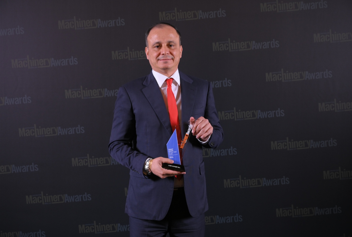 Tariq Al-Sawaie, Managing Director of Wolffkran Saudi Arabia, accepted the award. Saudi Arabia is one of Wolffkran’s key growth markets.