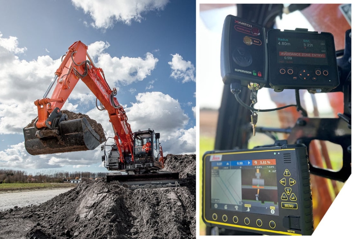 Hitachi presents pioneering safety technology on Zaxis-7 excavator at Intermat