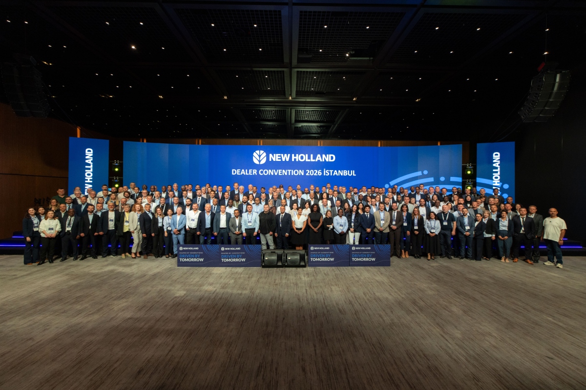New Holland brings together its regional dealer network in Istanbul under the theme Shaped by Generations, Driven by Tomorrow