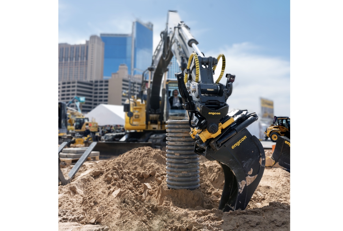 engcon at CONEXPO/CON-AGG in Las Vegas – focus on innovation and increased efficiency