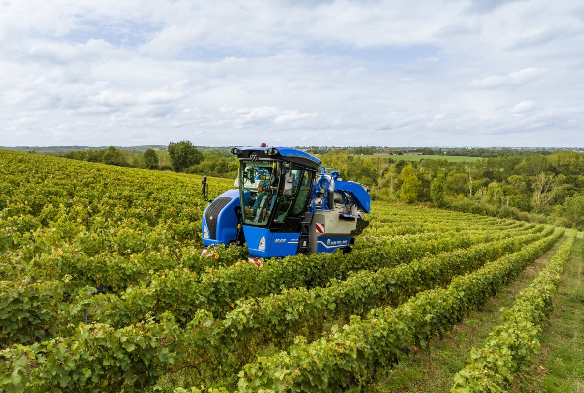 New Holland Braud compact grape harvesters