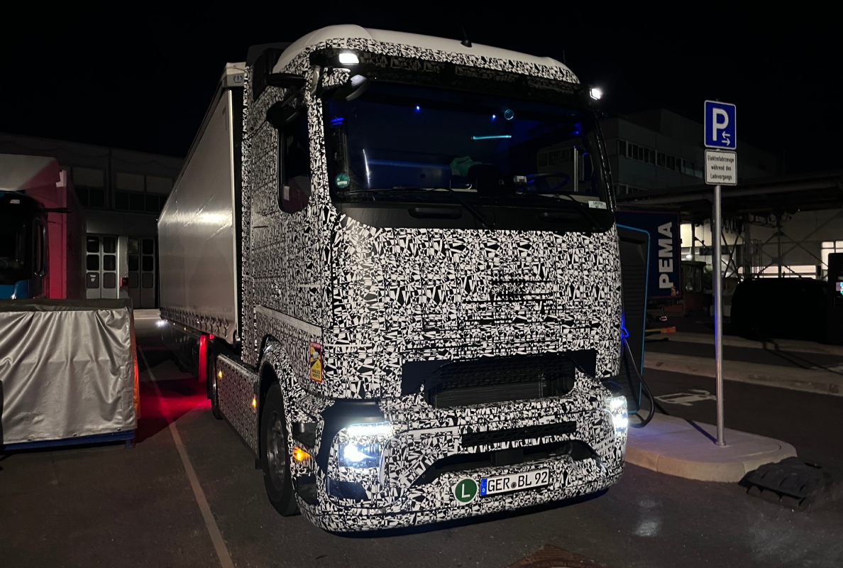 Prototype of the eActros 600