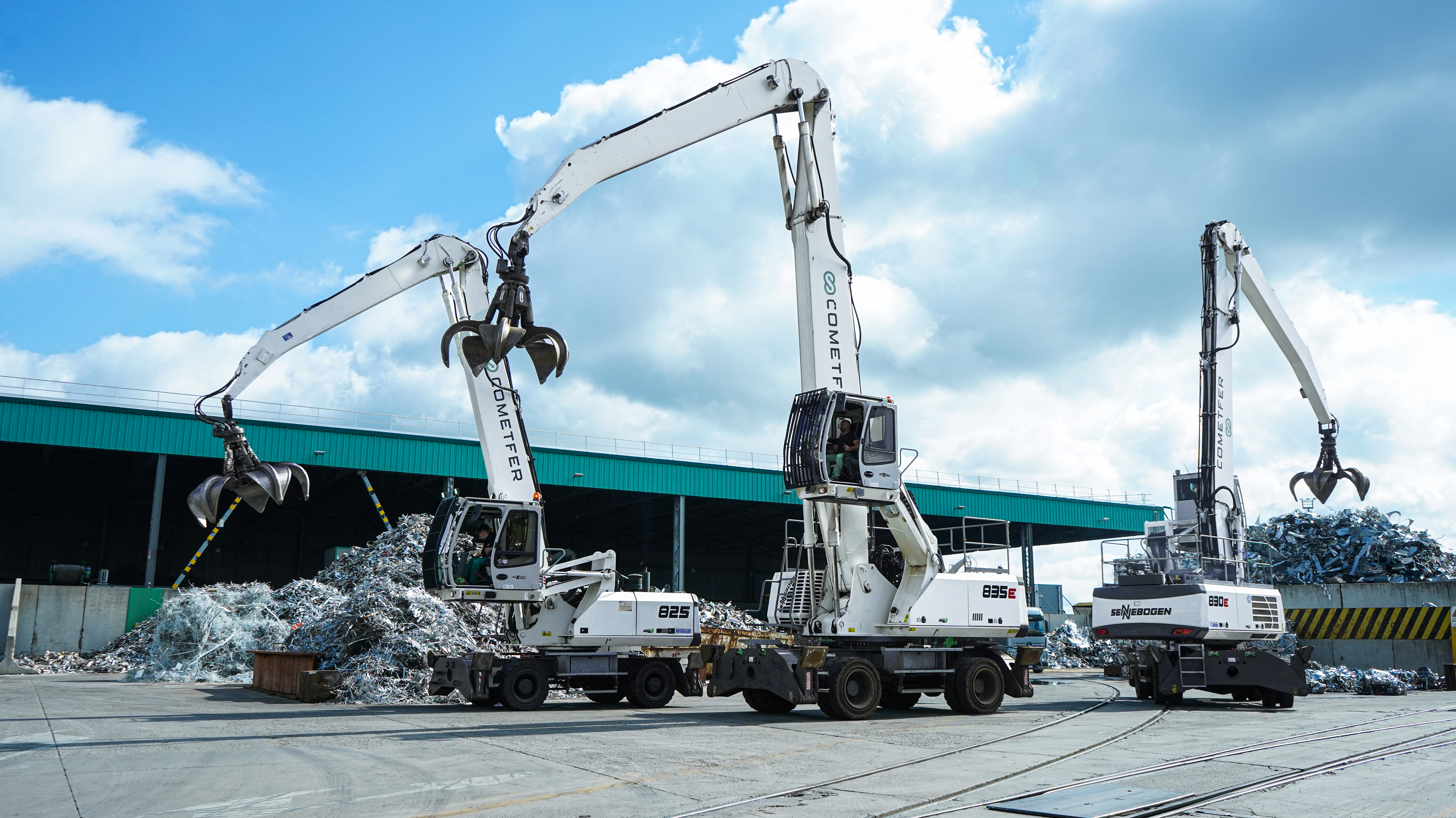 Sorting and loading of scrap metal