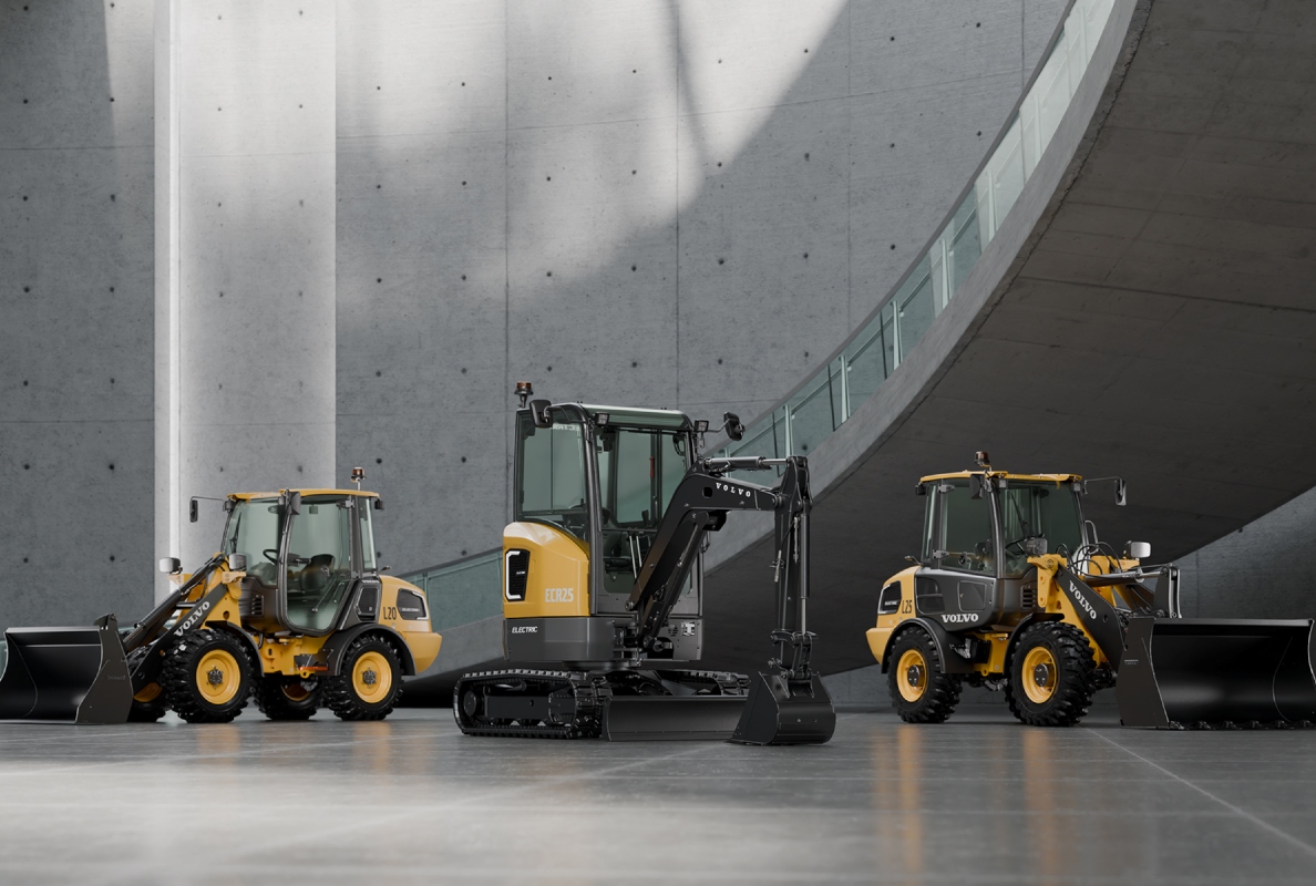 Revamped Volvo compact electric machines offer improved runtime