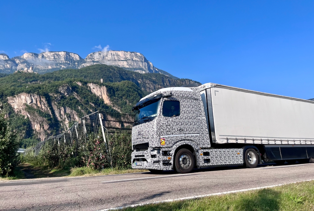 Prototype of the eActros 600