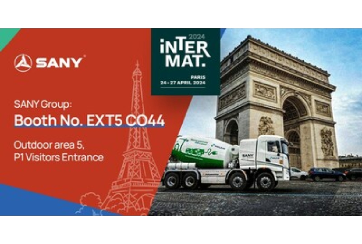 SANY Set to Showcase its Green and Latest Products at INTERMAT 2024