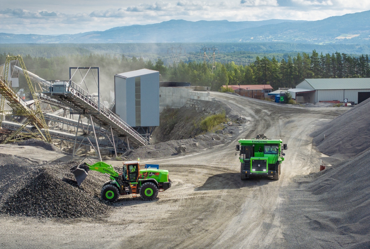 LiuGong BEV in Aggregates