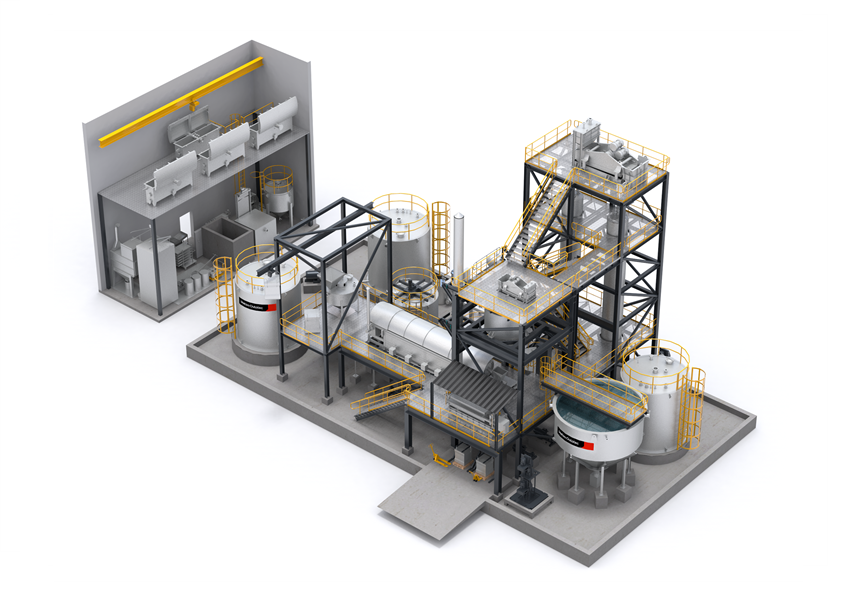 Metso Outotec Elution and Goldroom plant