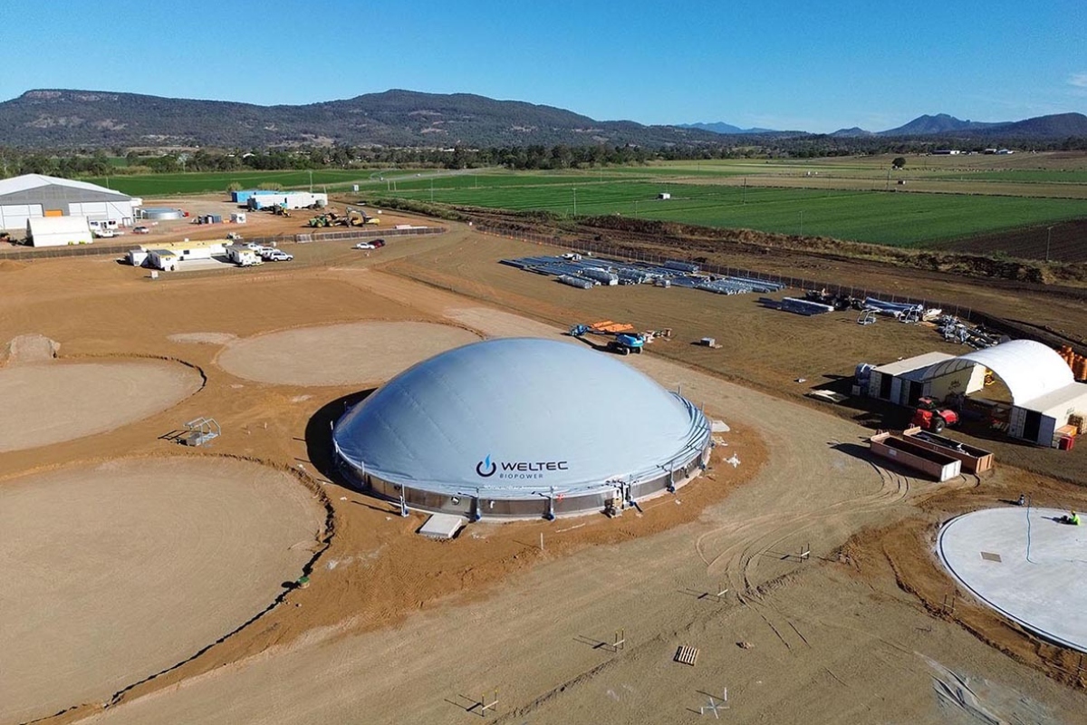 WELTEC is constructing a bioenergy plant for a vegetable processor in Queensland, Australia. Once fully developed, this plant could supply electricity to around 31,000 households.