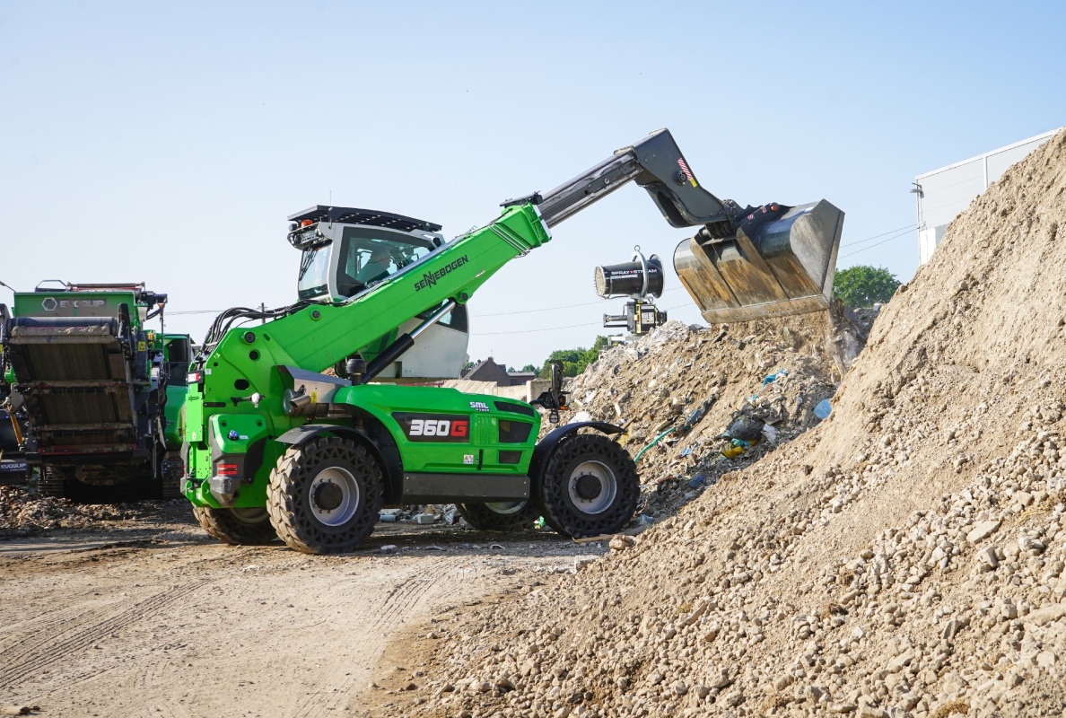 Telehandler in heavy-duty use saves almost 50% fuel | LECTURA Press