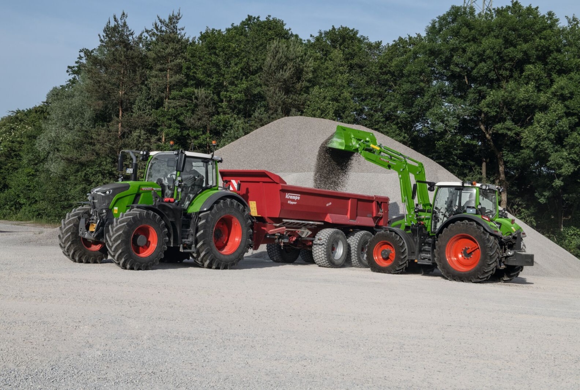 DLG PowerMix Test: Fendt 620 Vario delivers top results in the field and on the road
