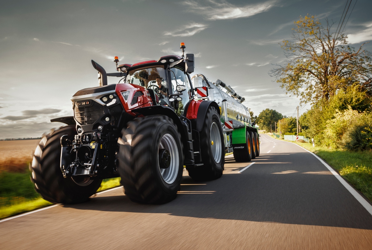 Case IH Previews New Optum Series Tractors with More Power and Flexible Application Solutions