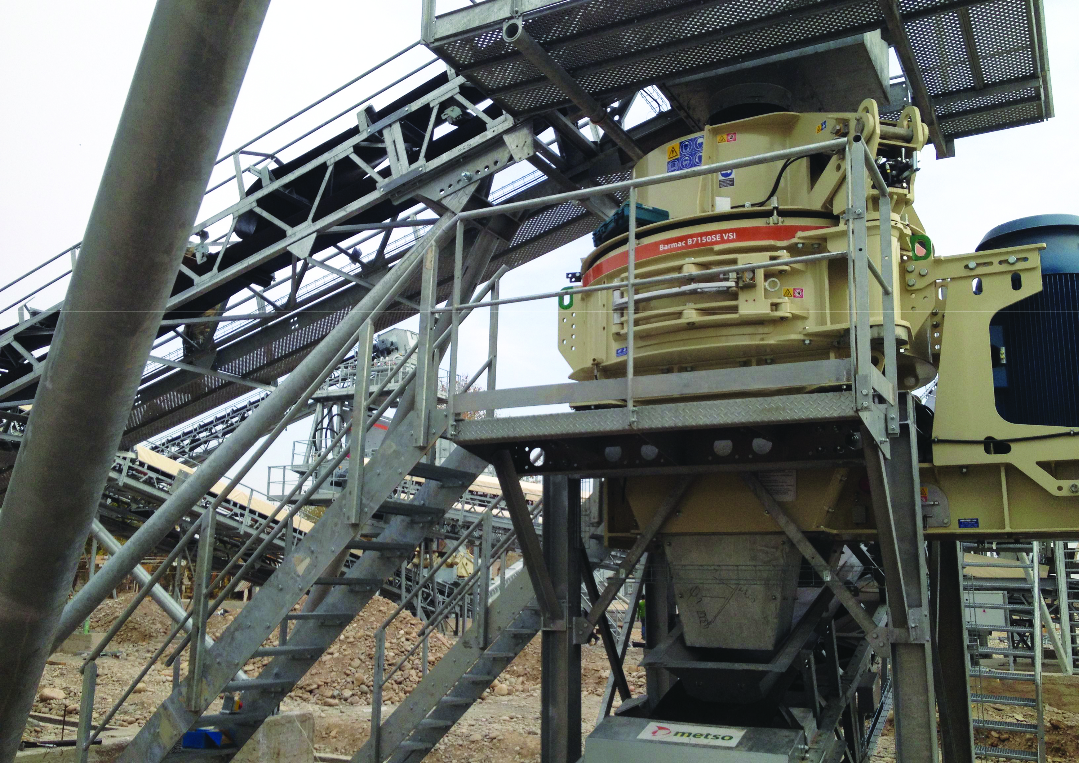 Metso Outotec BARMAC <br> Image source: Metso Outotec Oyj