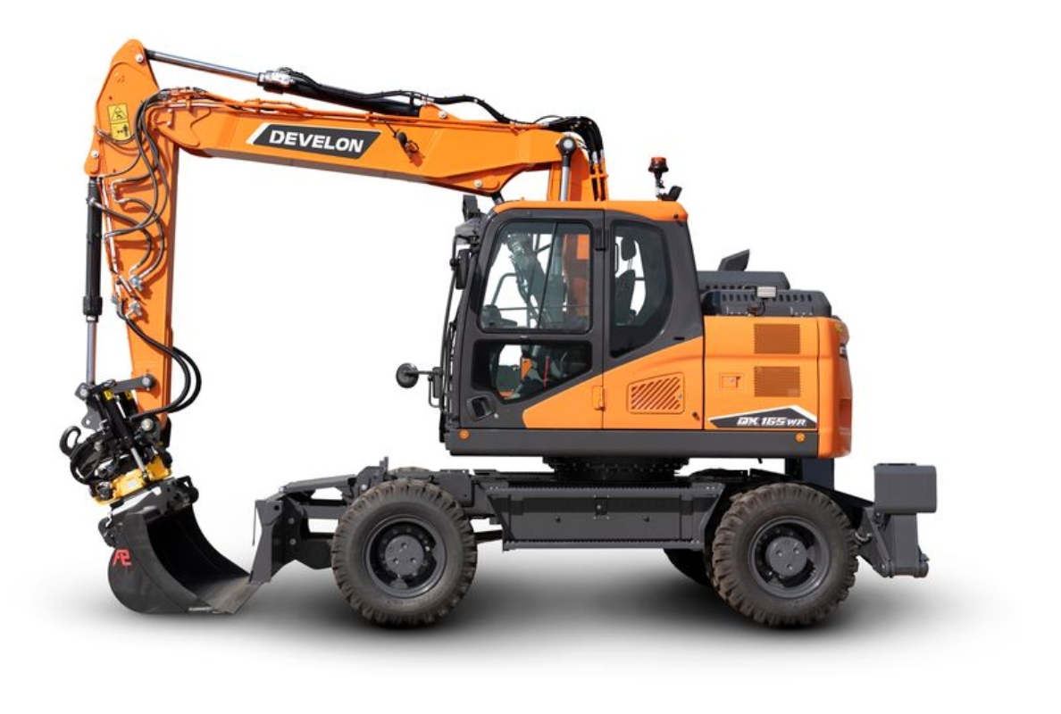 Major Performance Upgrades on Develon Wheel Excavators
