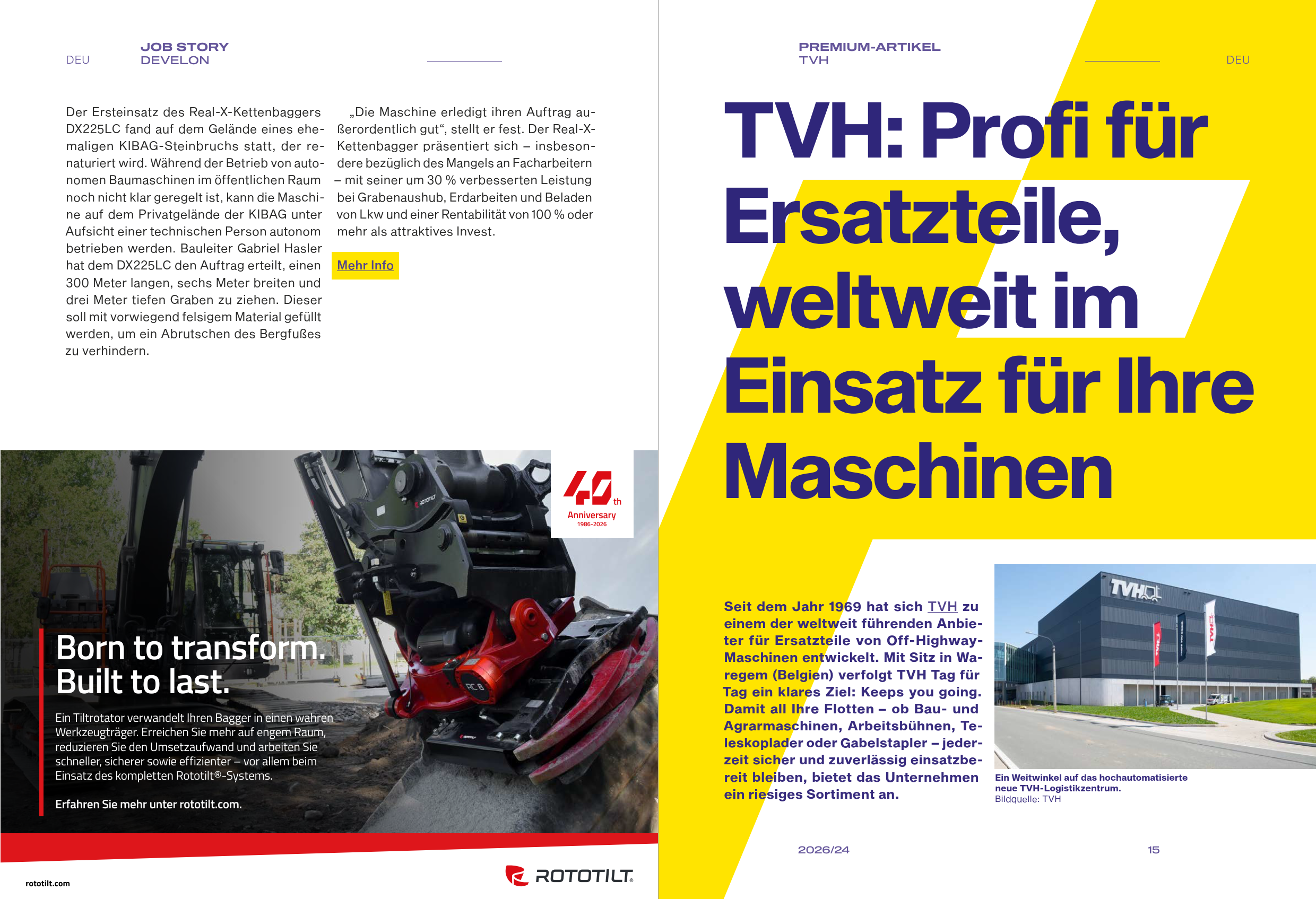TVH looks beyond spare parts to extend machinery lifecycles