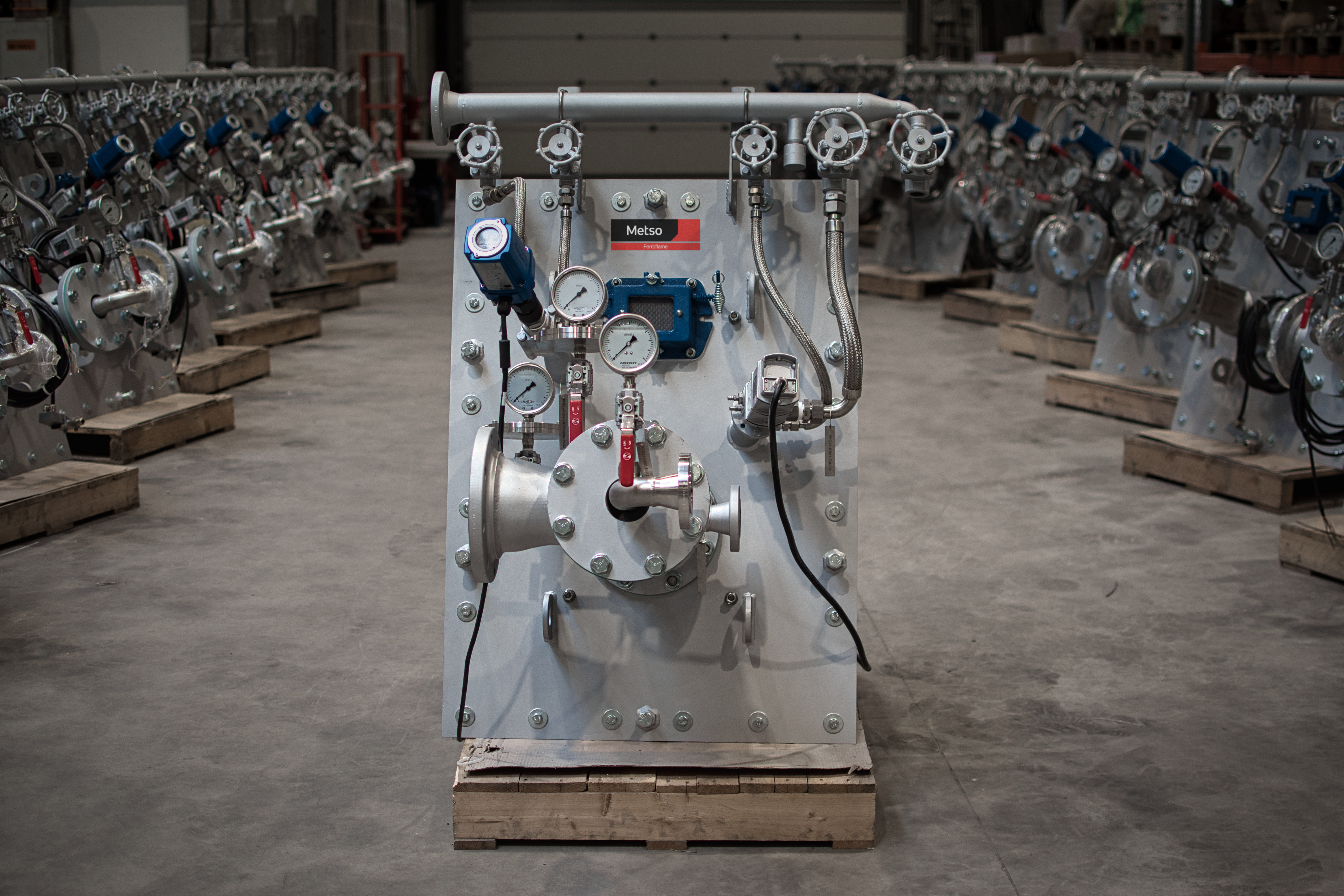 Metso Hydrogen LowNOx burner