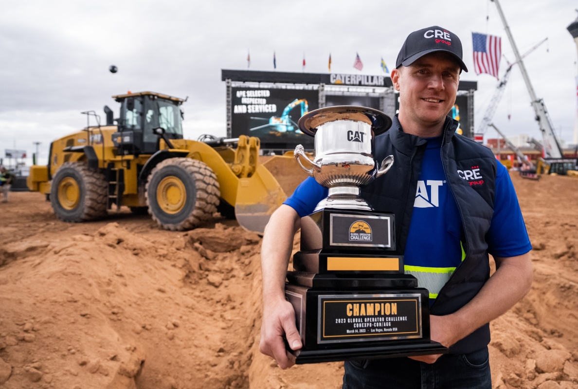 Patrick Doheny, Caterpillar Global Operator Challenge.