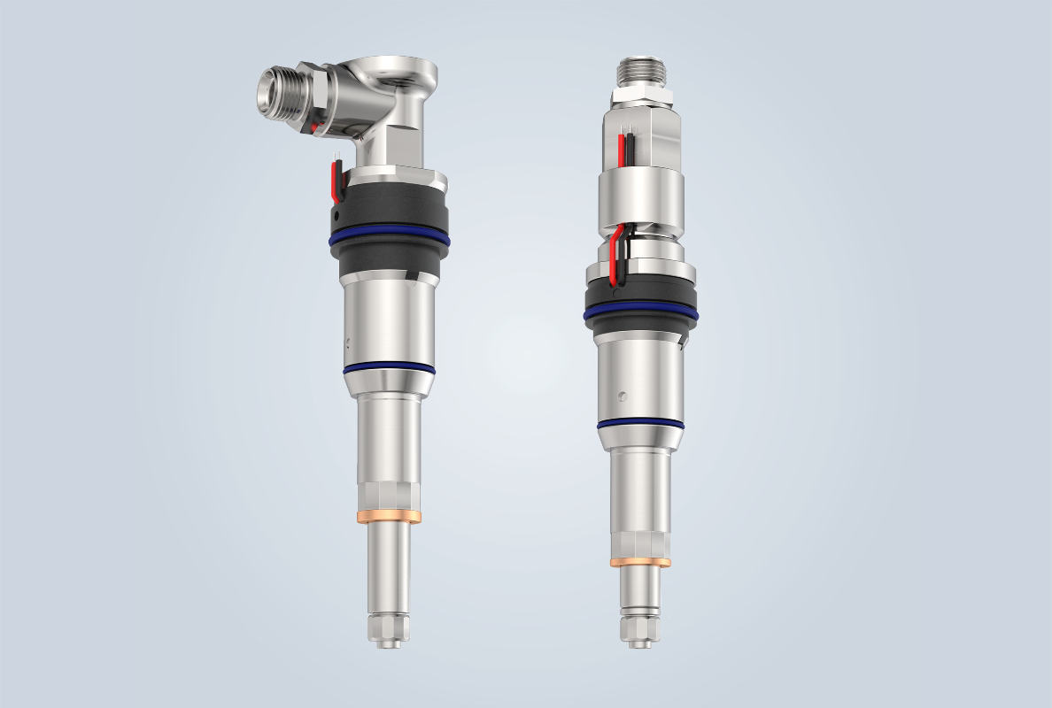 Flexibility for customer interfaces is offered by the H2 injector through axial or radial inputs.