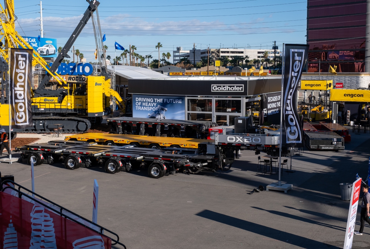 At CONEXPO 2026, Goldhofer was the first choice for heavy-haul solutions once more
