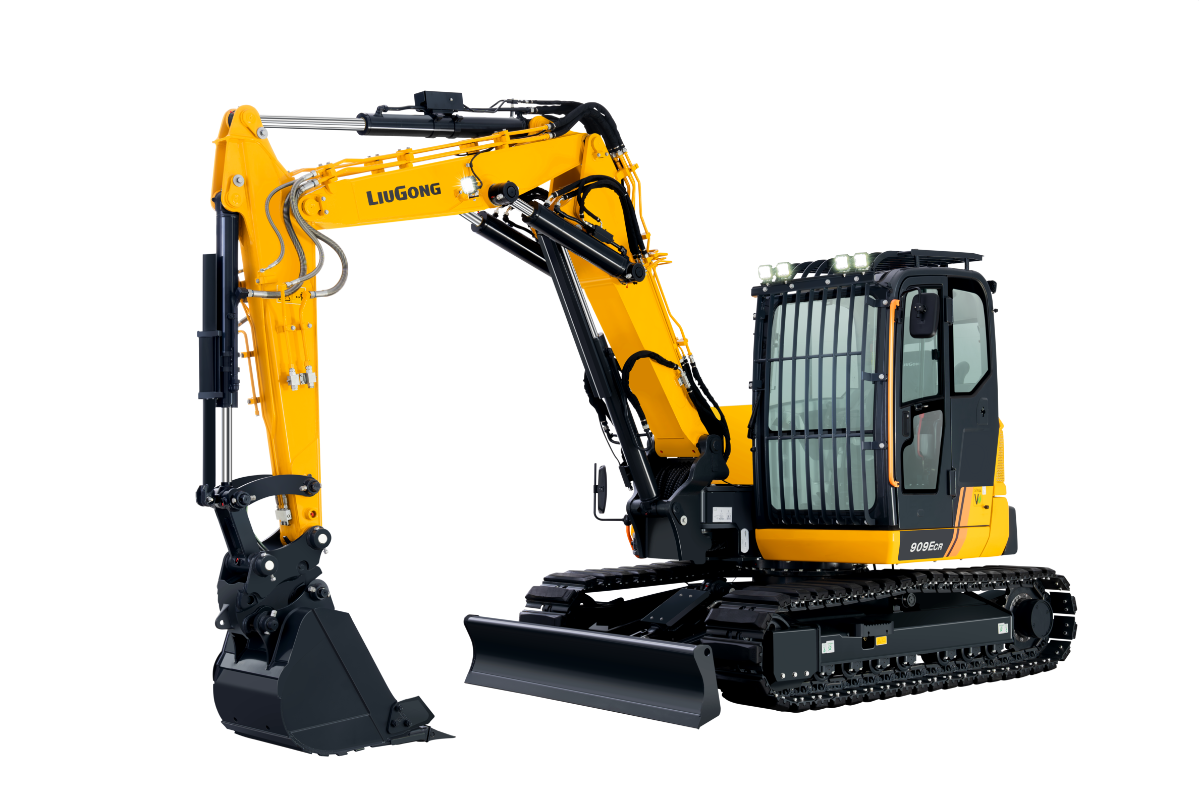 909ECR Two Piece Boom Excavator