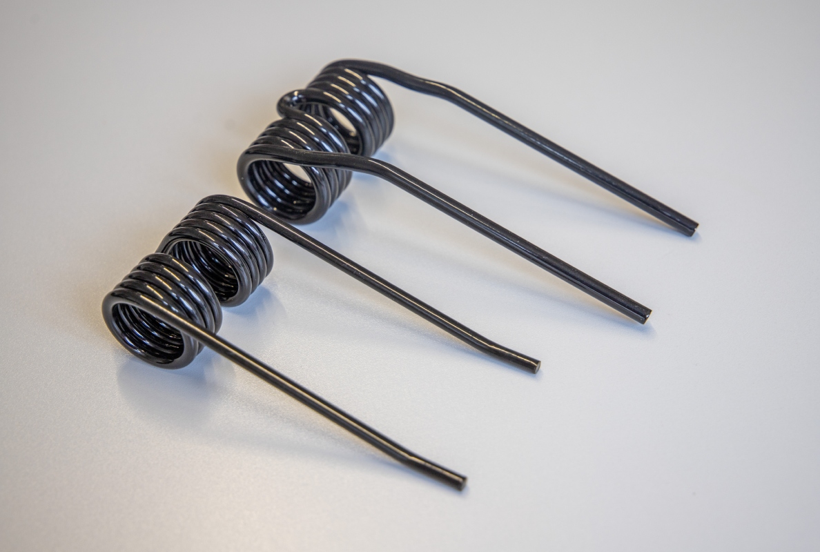 Double tines with 20% larger diameter