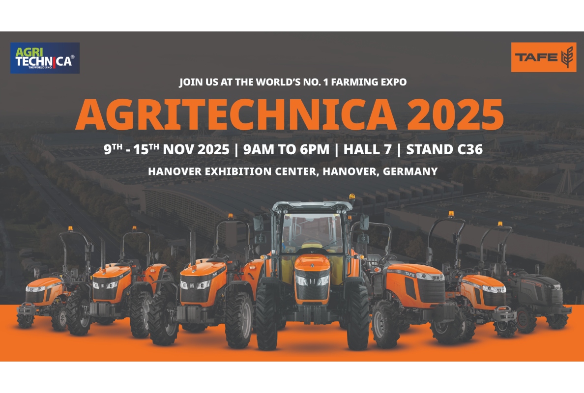 TAFE Tractors Brings 65 Years of Manufacturing Excellence and Its New European Tractor Range to Agritechnica 2025