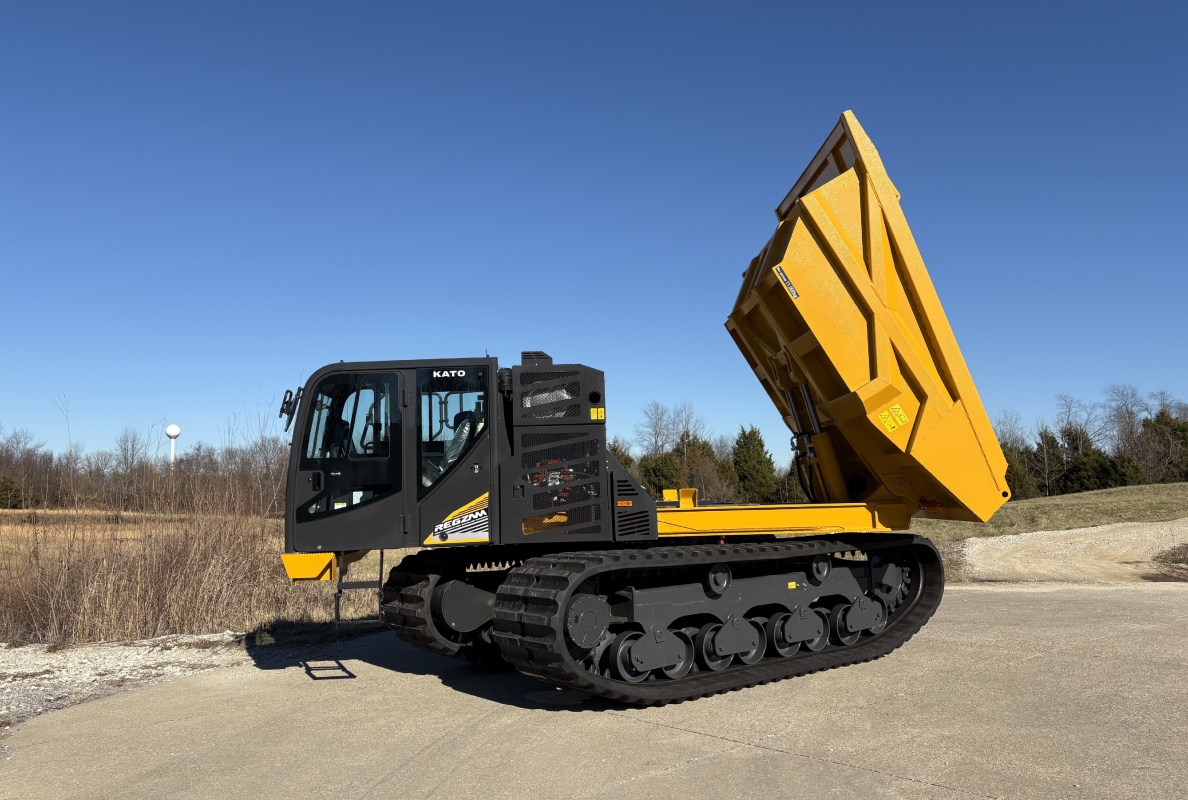 KATO Introduces the All-New 110R Rotating Crawler Carrier