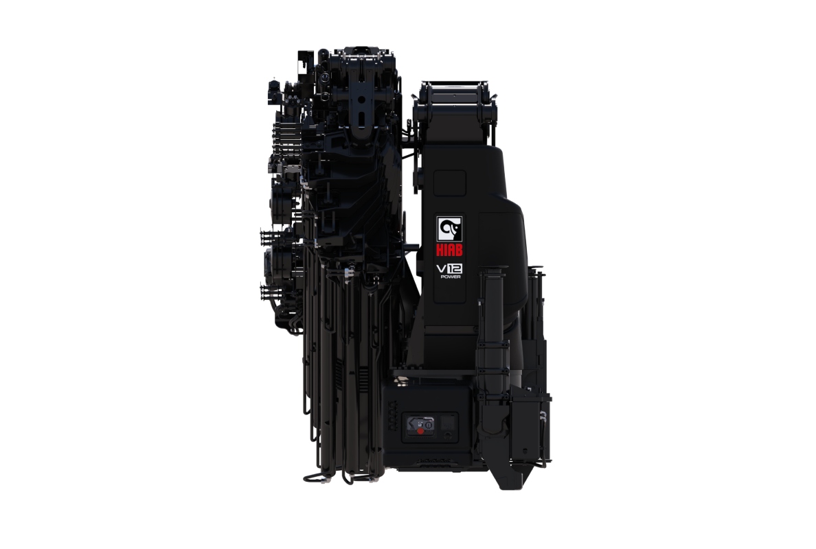 Hiab launches the new HIAB iQ.708 HIPRO 60-70 tm range loader crane