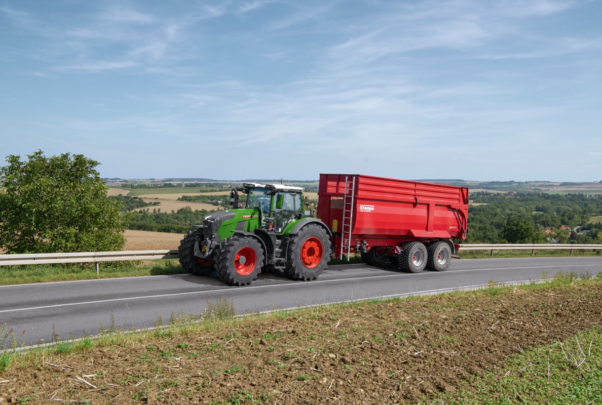 Makes the working day a pleasure. Fendt 800 Vario
