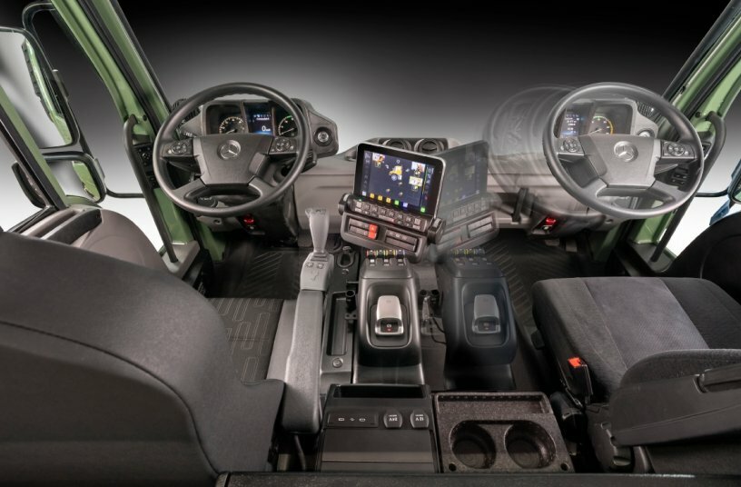 UNI-TOUCH operating system with VarioPilot alternate steering