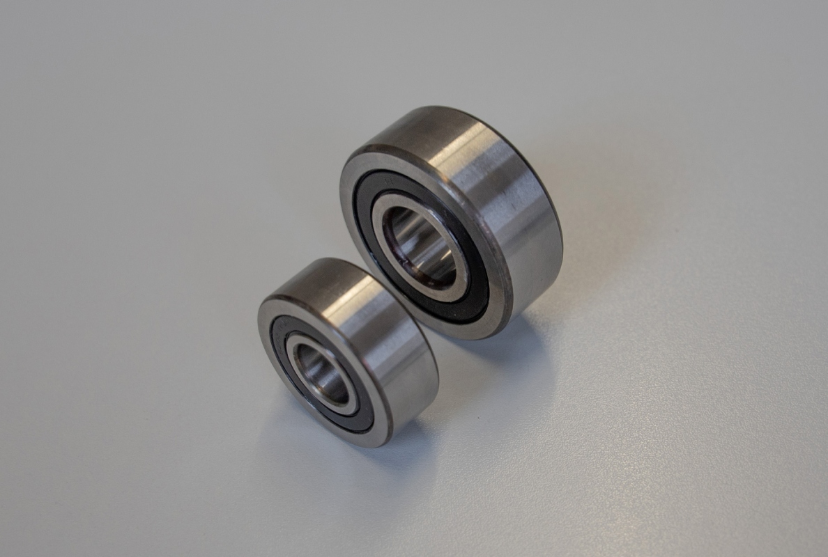 The new, large support rollers increase stability