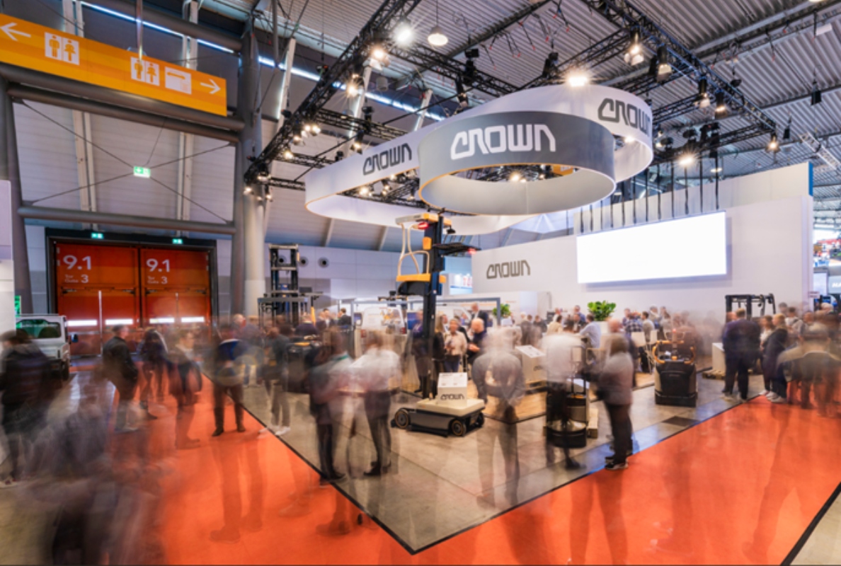 Crown’s exhibition stand attracted strong interest from trade visitors from Germany and abroad.