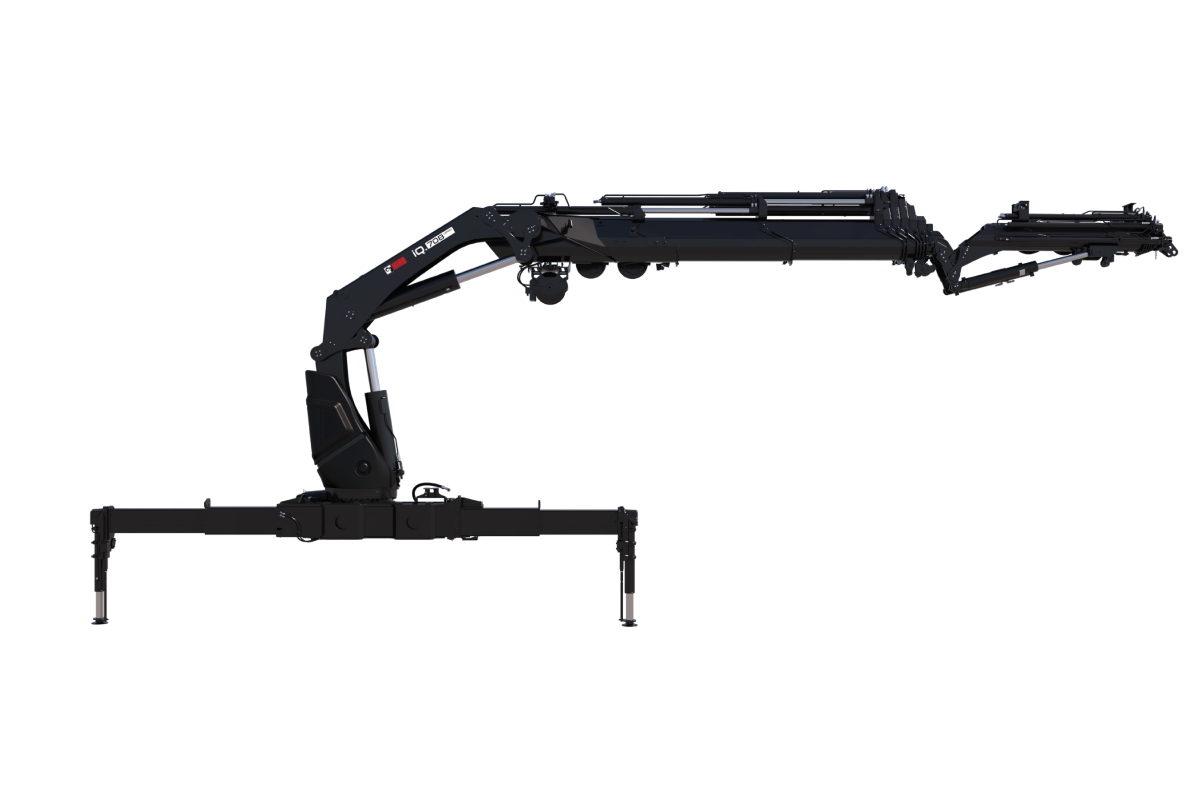 Hiab launches the new HIAB iQ.708 HIPRO 60-70 tm range loader crane