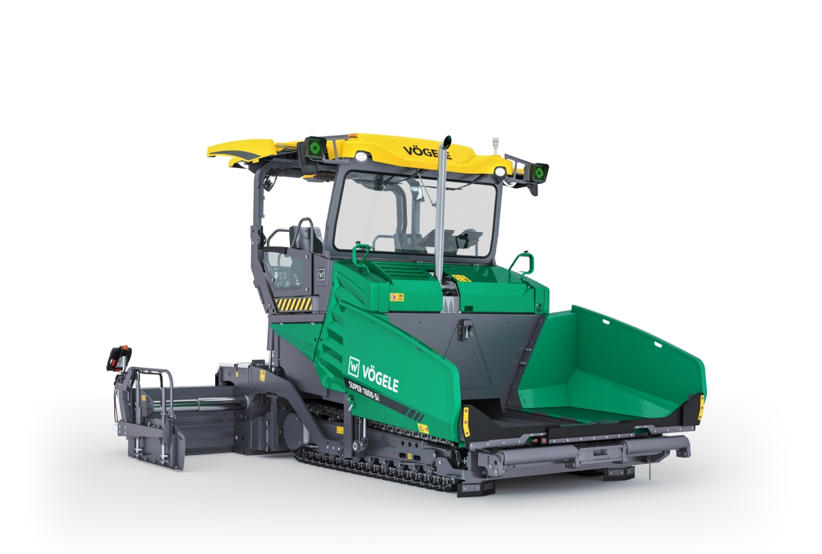 New SUPER 1800-5(i): Joseph Vögele AG has brought its most successful road paver to ‘Dash’ 5 level.