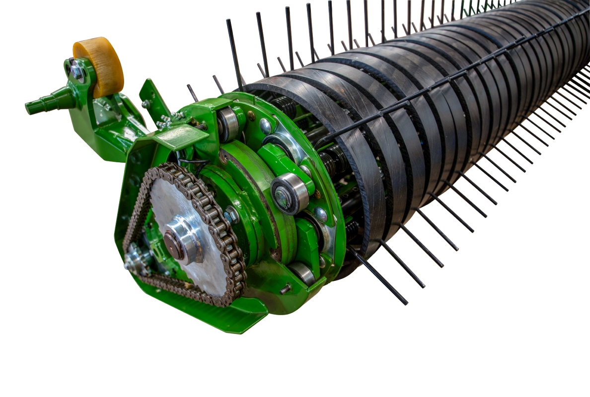 Direct access to the support rollers